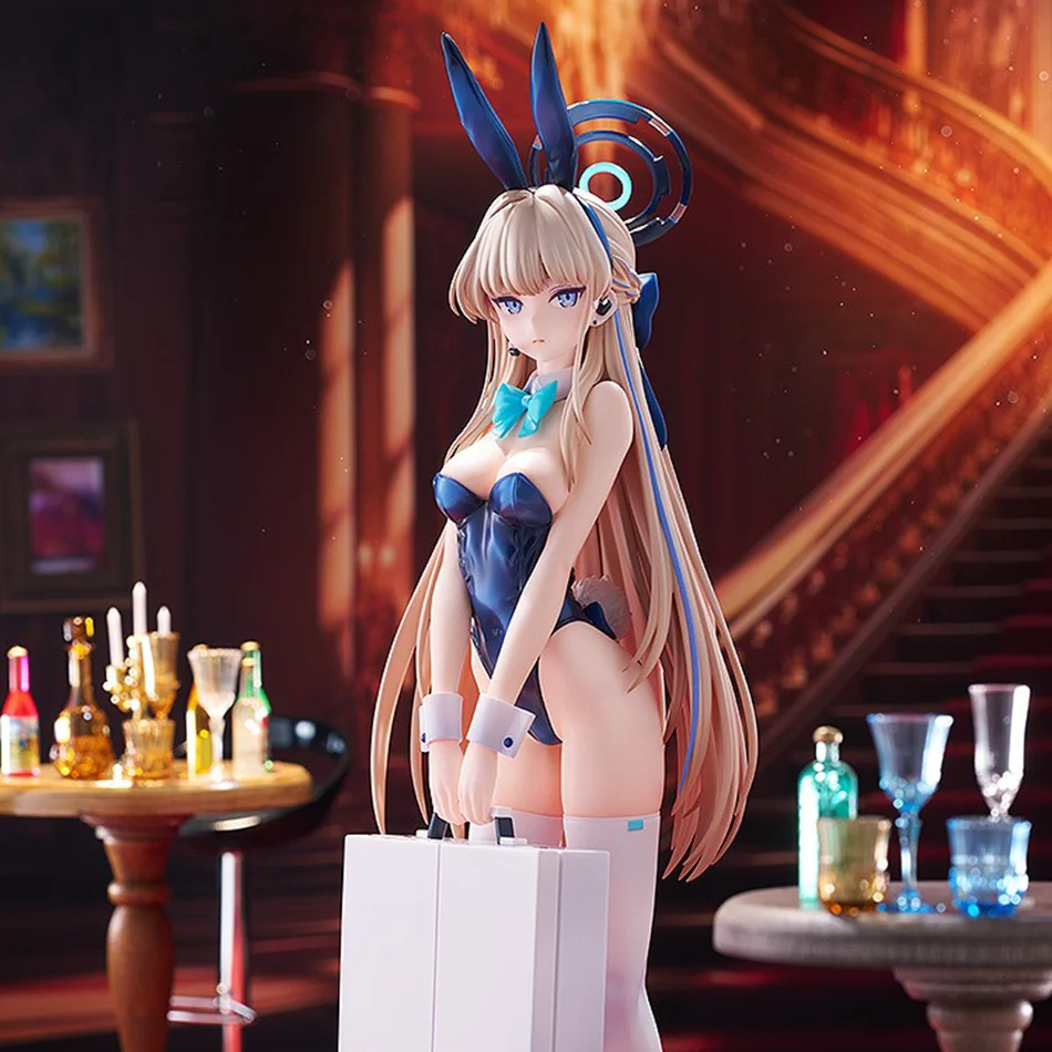 Archivio azul Asuma Toki, juego de posición de pie, figura de niña, modelo, estatua, colección de niños, decoración de escritorio, adorno, juguetes, regalos