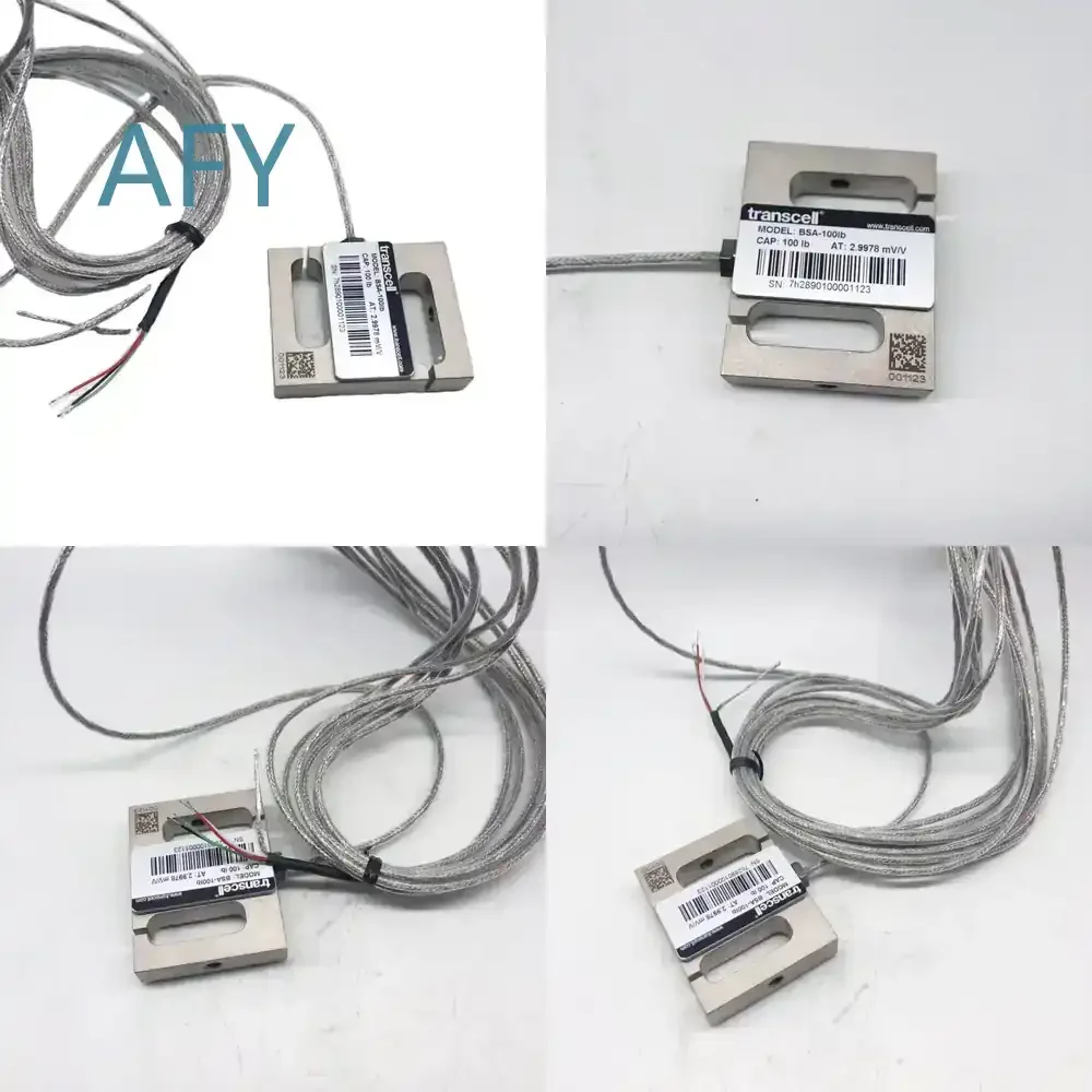 BSA Series S Load Cell for Weighing Scale 25kg 50kg 100lb 150lb 250lb High Precision Strain Gauge Sensor for Industrial