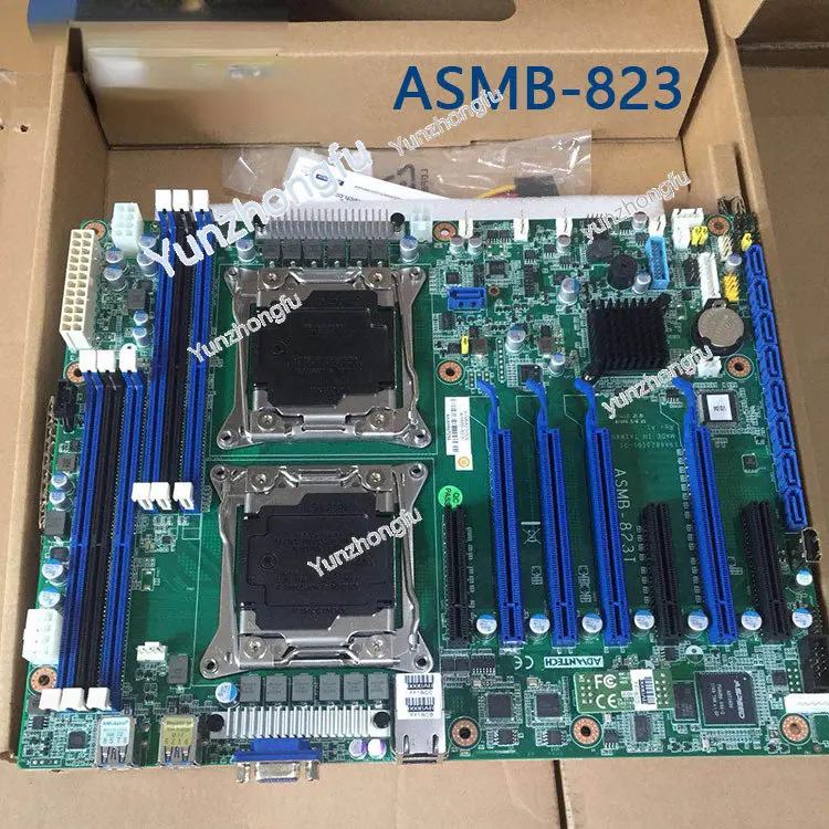 Dual Lga2011 Xeon®E5-2600 V3/V4 ATX Server Mainboard ASMB-823