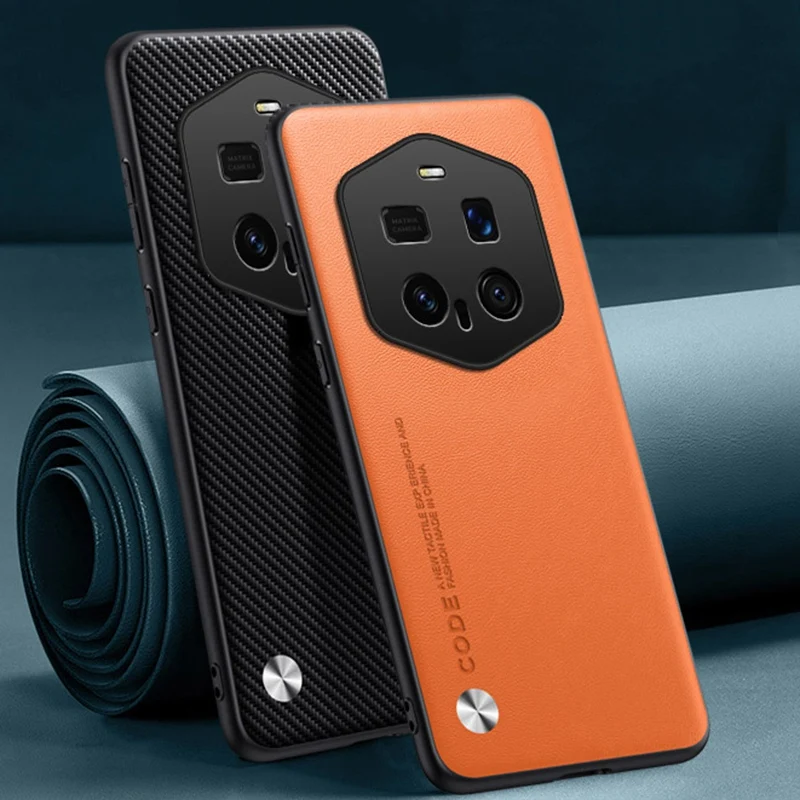 

Роскошный чехол из искусственной кожи для Honor Magic 7 RSR, задняя крышка, силиконовый чехол с полной защитой для телефона Honor Magic 7 Pro Magic7 Lite 5G
