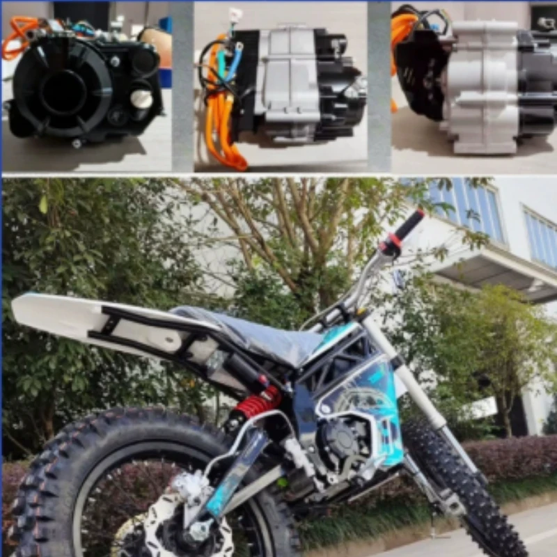 4-speed mechanical brushless gearbox power assembly, used for changing mountain bikes into electricity