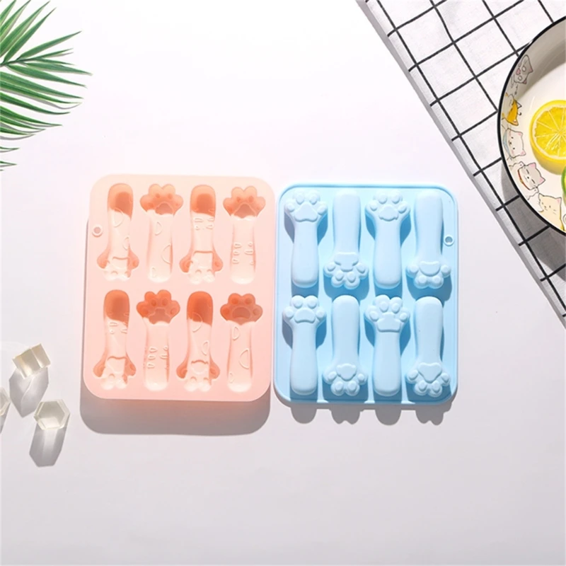 8Cavity Cake Fondant Mold Multifunctional Claw Biscuit Mold Celebration Dropship