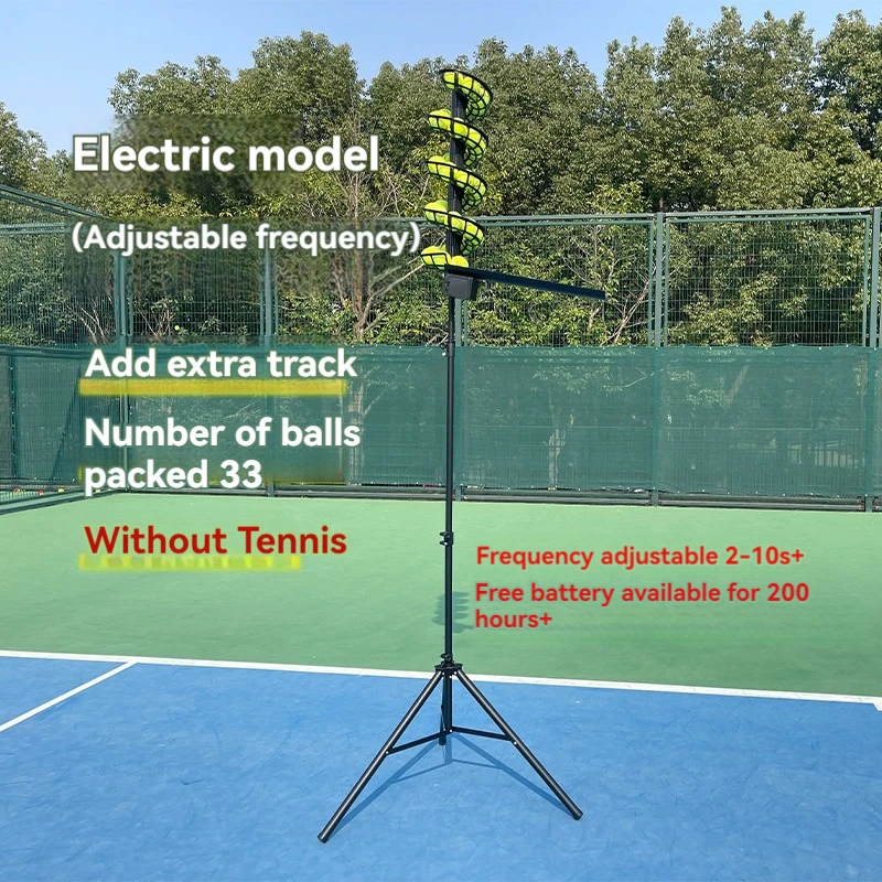 Pro Tennis Ball Dropping Machine Speed and Height Adjustable Tennis Ball Feeder Automatic Tennis Serving Machine Swing Exerciser