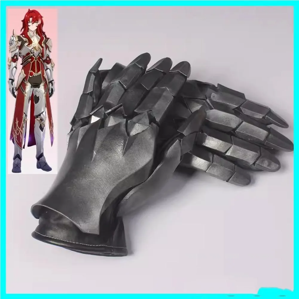 Anime Argenti Glove Genshin Impact Cosplay Replica Prop Decoration Character Accessories Halloween Christmas Fancy Party