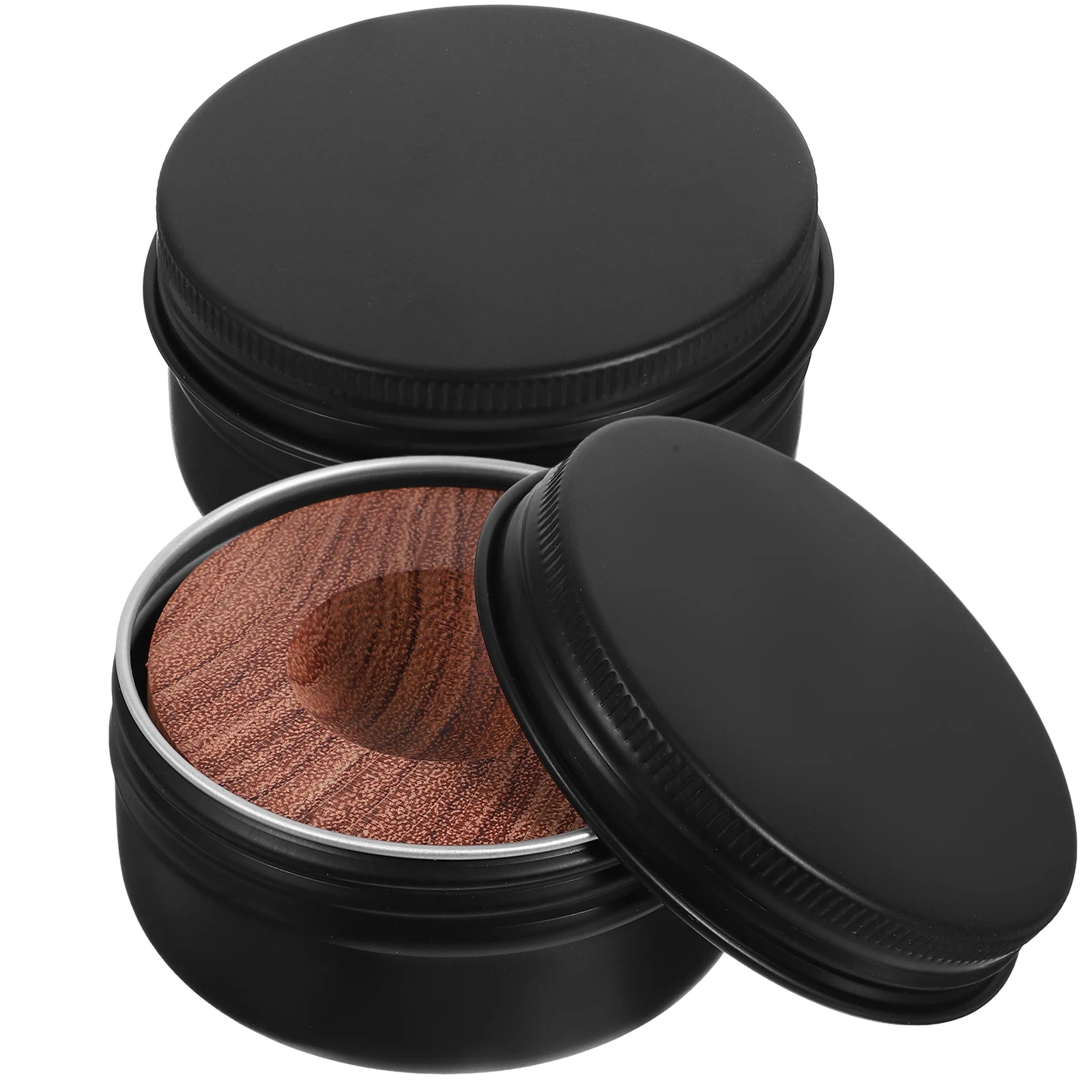 

2Pcs Wooden Aroma Diffusers Practical Diffusers for Car Bedroom Office Elegant Scented Home Decor Black Home Ornaments