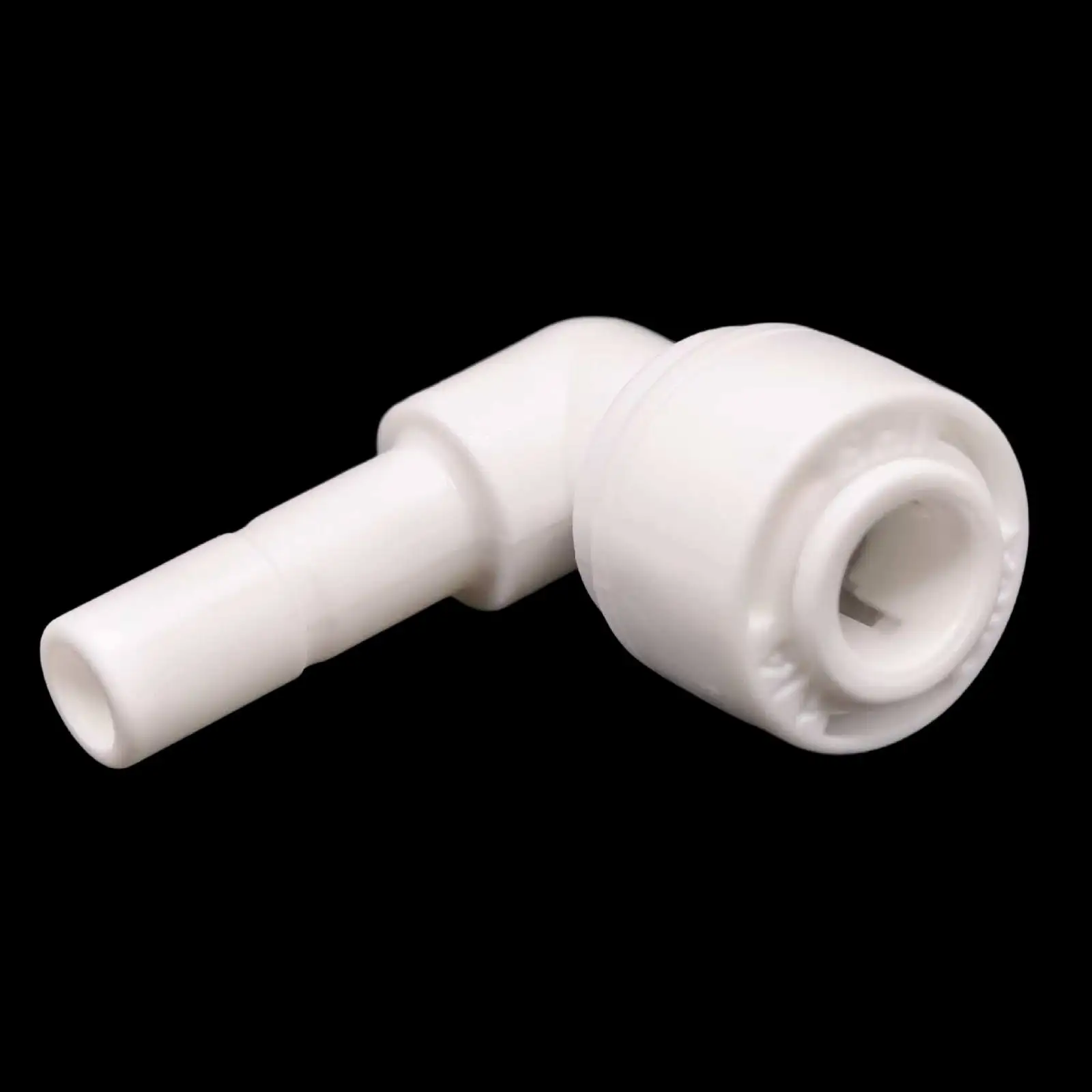 

5pcs Fit for 1/4" 3/8" OD Tube 1/4" 3/8" Plug End Cap Elbow Tee Connector Fitting Aquarium Reverse Osmosis RO Water Dispenser