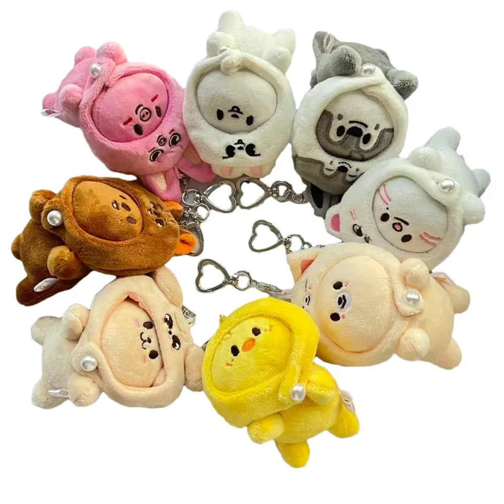 

Новый плюшевый брелок-яйцо Skzoo Straykids из кроличьего меха, мини-плюшевая игрушка, подвеска-брелок, подарок для фанатов, мягкая игрушка-животное, плюшевая кукла