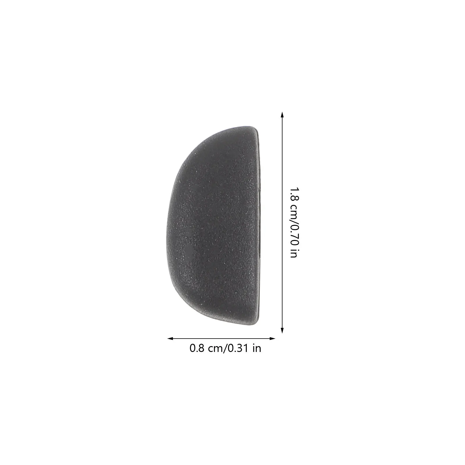 

10Pairs Nose Pads Silicone Glasses Nose Grips Anti-Skid Replacement for Glasses Sunglasses Optical Frames Eyeglass Accessories