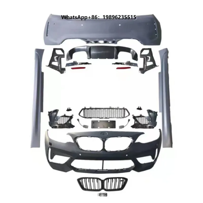Car Bumper Body Kit 2 Series M Series F20 F22 M2 F87 M2C CS Body Kit Front Rear Bumper Assembly