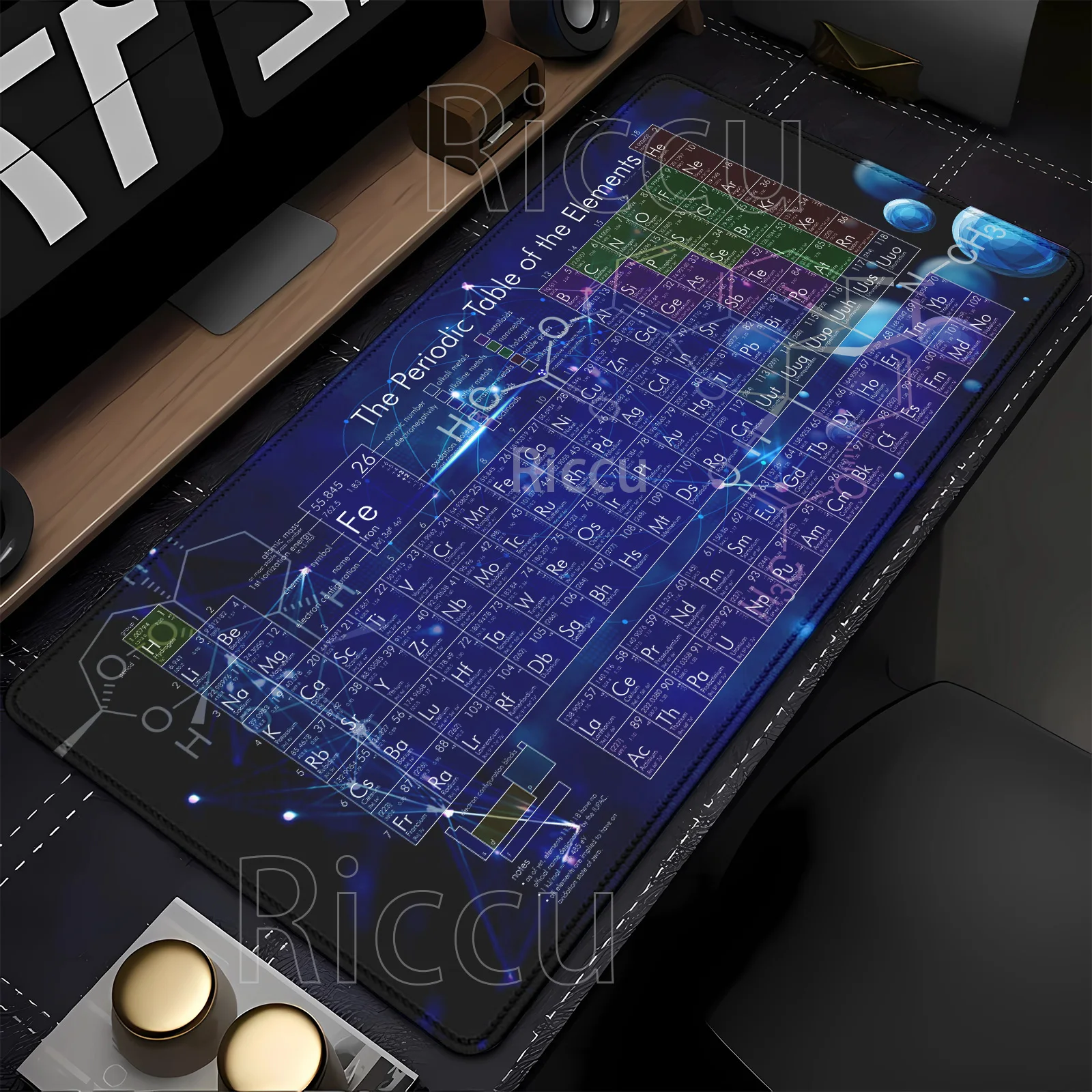 Periodic Table Of Elements Mouse Pad Gaming Keyboard Mouse Mats Office Computer HD Printing Gamer offices Mousepad Xxl Desk Mat