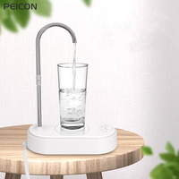 Water Bottle Pump 19 Liter Desktop Electric Water Dispenser Type-C Charging Portable Automatic Electric Water Pump With LED Ligh