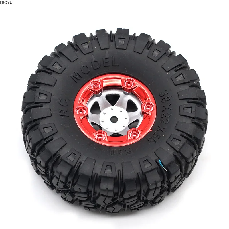 2pcs * EBOYU FY-CL03 Replacement 100mm Wheel Tires for FY01/02/03/04/05/06/07 RC Truck Car Wheel Tire