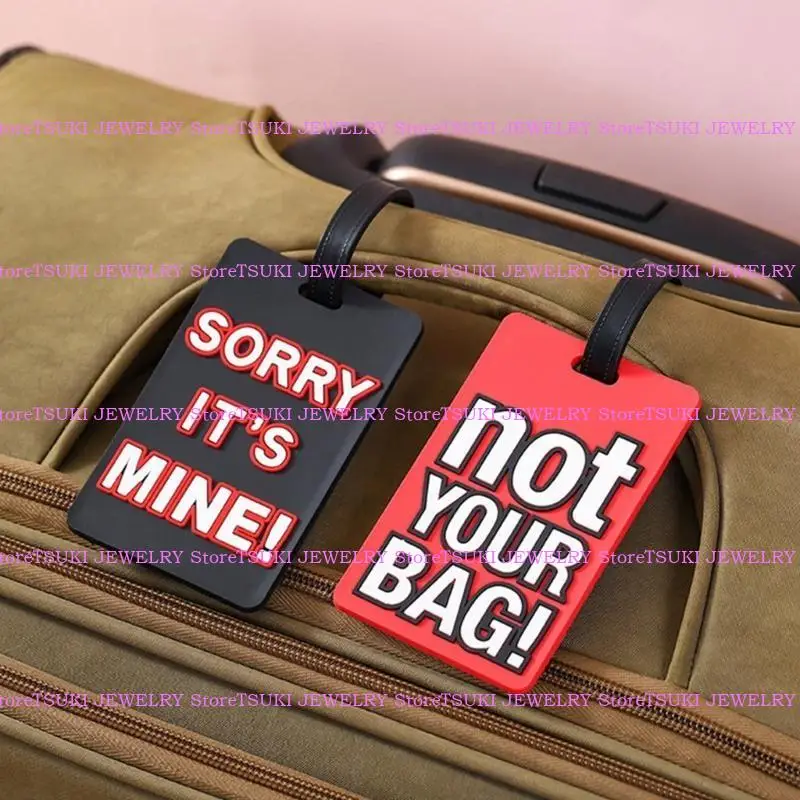 62ke PVC Baggage Backpack tags Tags Tags bagagem Label