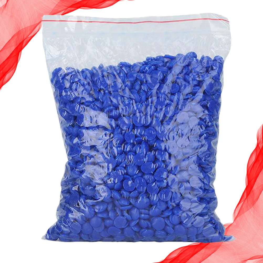 

450pcs Jewelry Casting Beads Low Temperature Lost High Strength Reusable Wax Mold For Gold Silver Copper Jewelry Making Blue