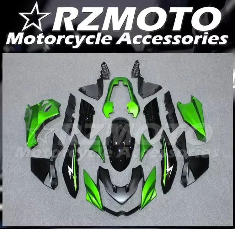 

Новый комплект обтекателей из АБС-пластика, подходит для Kawasaki Z1000 2010 2011 2012 2013 1000 10 11 12 13, кузов черного и зеленого цвета на заказ