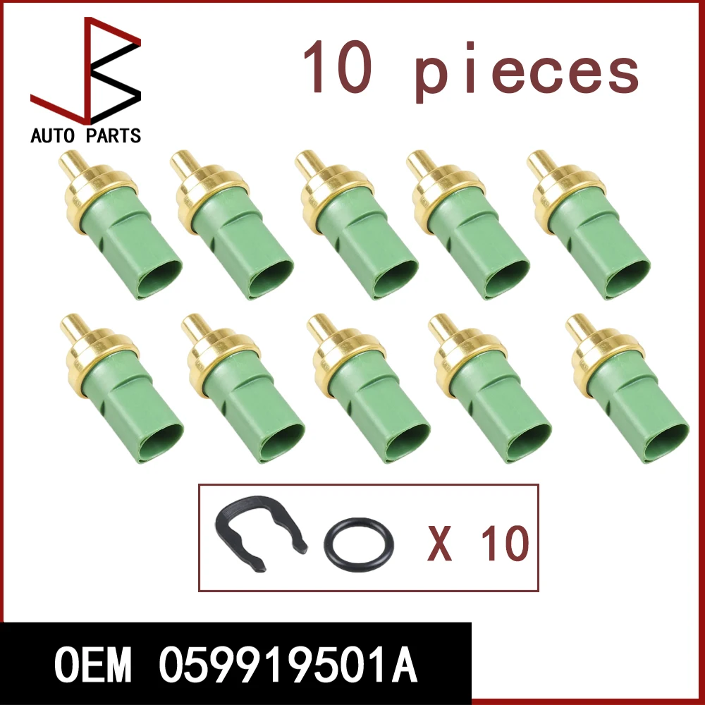 

10 шт. OEM 059919501 A 078919501 Датчик температуры охлаждающей жидкости C для Audi A2 A3 A4 A6 TT для Volkswagen Passat Jetta Golf