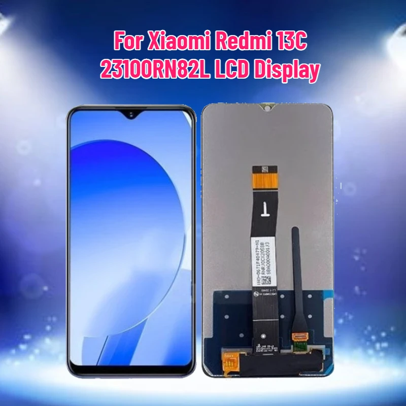 

Version V-3 Display For Xiaomi Redmi 13C 23100RN82L LCD Display Touch Screen Digiziter Assembly For Redmi 13C Screen Replacement