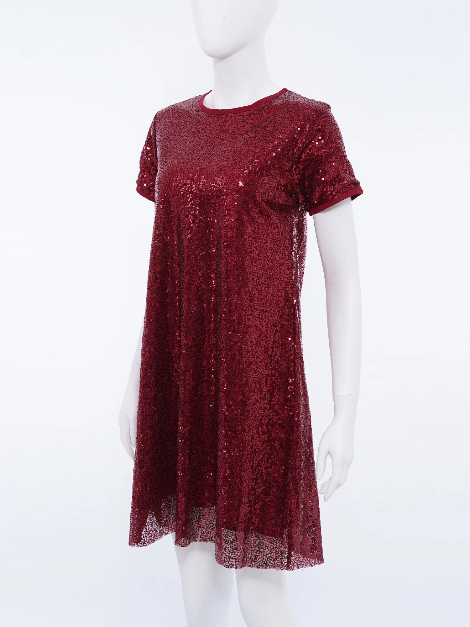 

Girls Fashion Party Dress Christmas Little Princess Dresses For Girl Summer Sequin Dance Costume Birthday Kids Pageant Clothes