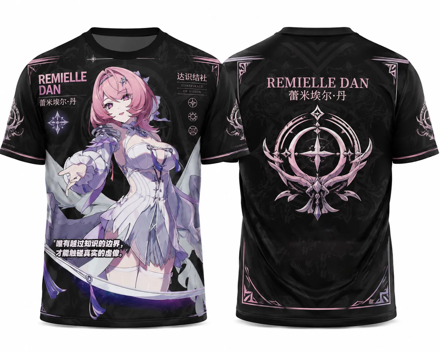 Zenless Zone Zero Character Dialyn,Ye Shunguang,Ellen Joe,Remielle Dan,Full Print Breathable Soft Mesh Jersey T-Shirt For Men