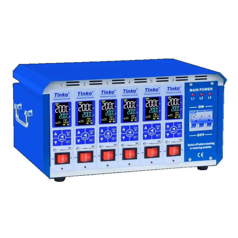Tinko Injection Molding Hot Runner with J K Thermocouple Input OEM/ODM Supported Plastic Material  PID Temperature Controller