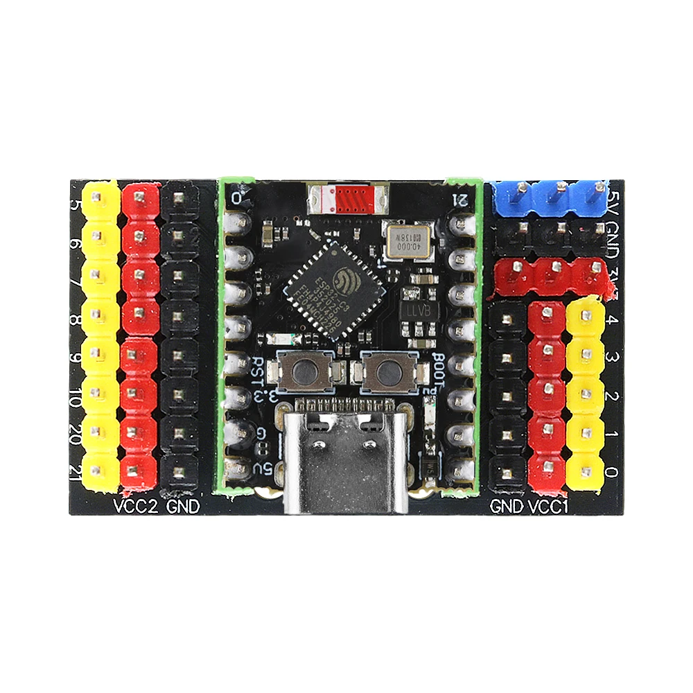 MINI ESP32 C3 Development Board Modules with Expansion Board Wifi 4 BT Bluetooth Module RISC-V 32Bit Single-Core Processor 16Pin
