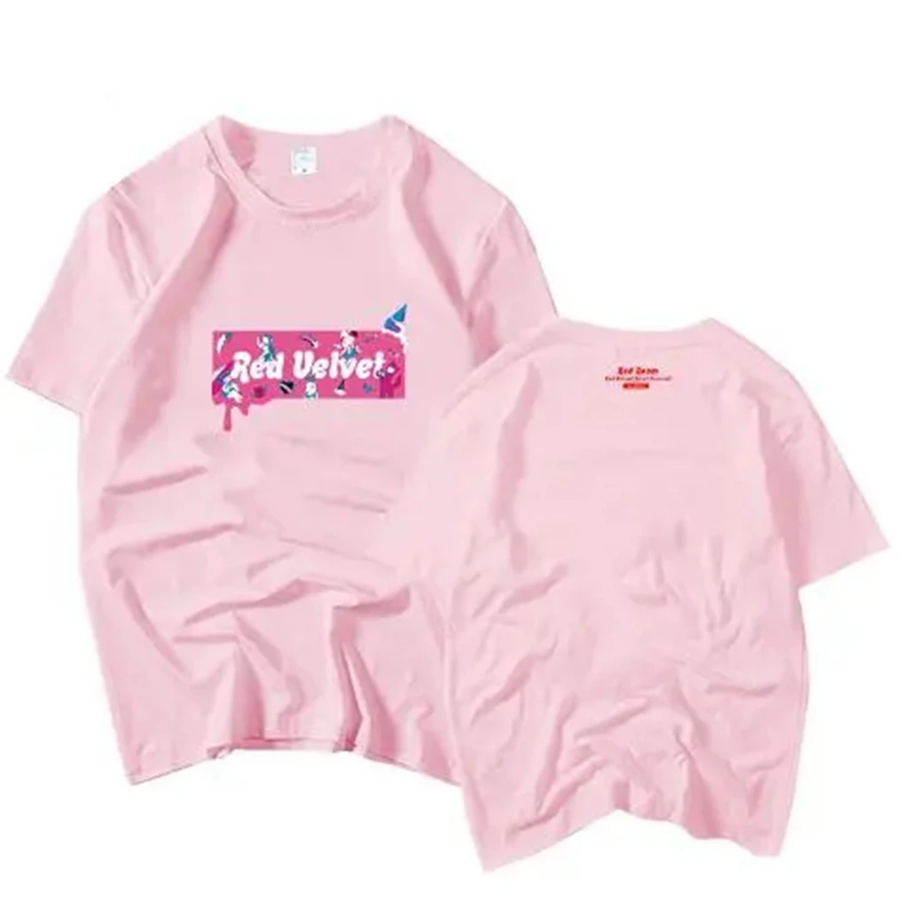 Y2K جديد قصير الأكمام رجل زوجين غرفة حمراء في اليابان الرجل تي شيرت فضفاض صالح طباعة ستار القطن الصيف ماجيك رجل ستار نفس النمط #4