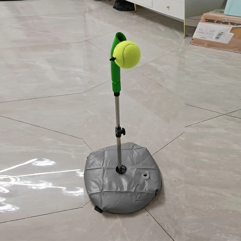 Tennis Ball Practice Machine Adjustable Portable Launcher Trainer Outdoor Court Solo Swing Training Sports Equipment