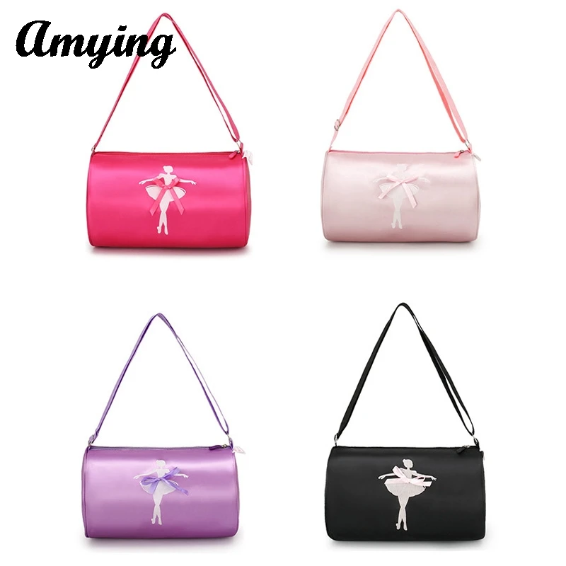 Children's One Shoulder Dance Bag Girls Dance Bag Princess Dance Bag Ballet LatinTap Dance Jazz Costume Duffle Storage Bag