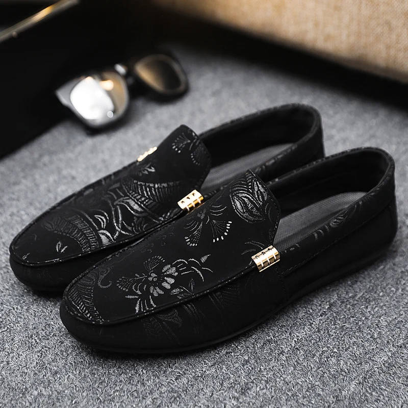 

Роскошные брендовые мужские лоферы, мужская повседневная обувь, модные дышащие удобные мужские туфли без шнуровки, легкая обувь для ленивых, мокасины