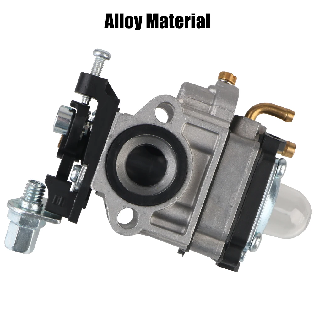 Carburador de 11mm para 40cc 43cc 49cc, 2 tempos, bolso, scooter, roçadora, carburador carb para aparador, cortador, motosserra
