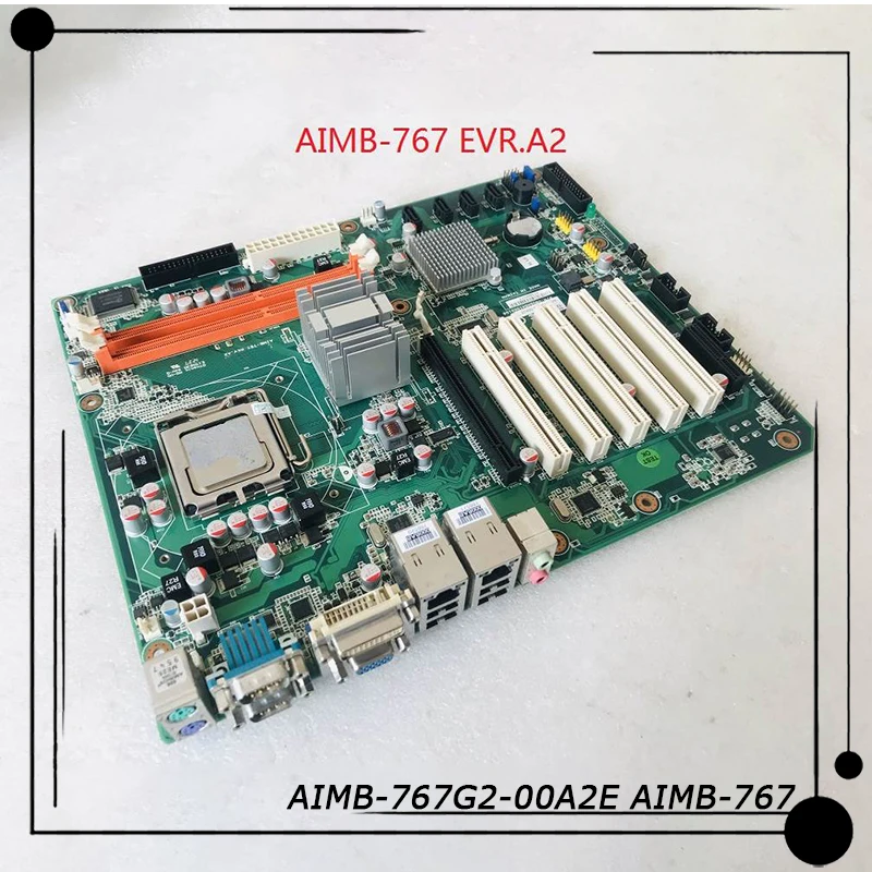 AIMB-767G2-00A2E AIMB-767 AIMB-767G2 Placa base de computadora industrial Puerto de red dual G41 5 PCI