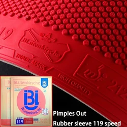 Original BLütenkirsche 119 Table Tennis Rubber Sheet Pips-out & Long Pips Ping Pong Rubber Strong Aggressiveness & Fast