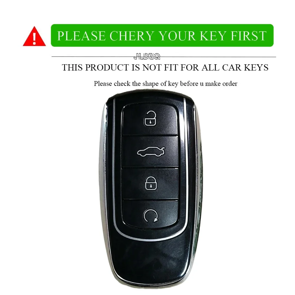 1 PC 4 Buttons Silicone Car Key Holder Cover Case for Chery Omoda 5 C5 Tigo 7 8 pro Max Tigo 7 8 plus Arrizo 5 plus