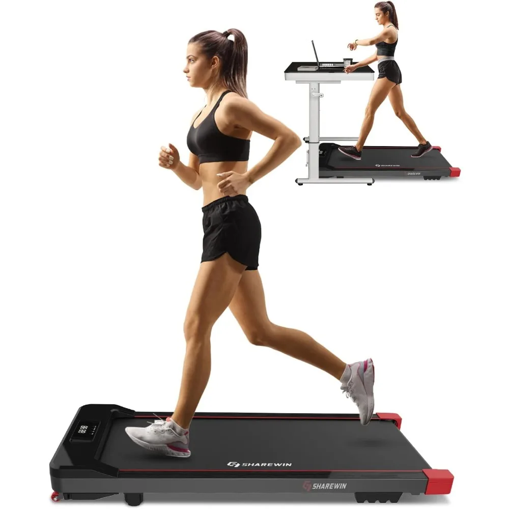 

Under Desk Treadmill, Small Treadmill 2.5HP Electric Treadmill, Walking Treadmill Compact Electric Running - Best