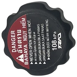 LOPOR 1.1 bar Motorcycle Radiator Cap Cover Design Universal High Quality Black For Honda Suzuki Kawasaki Yamaha