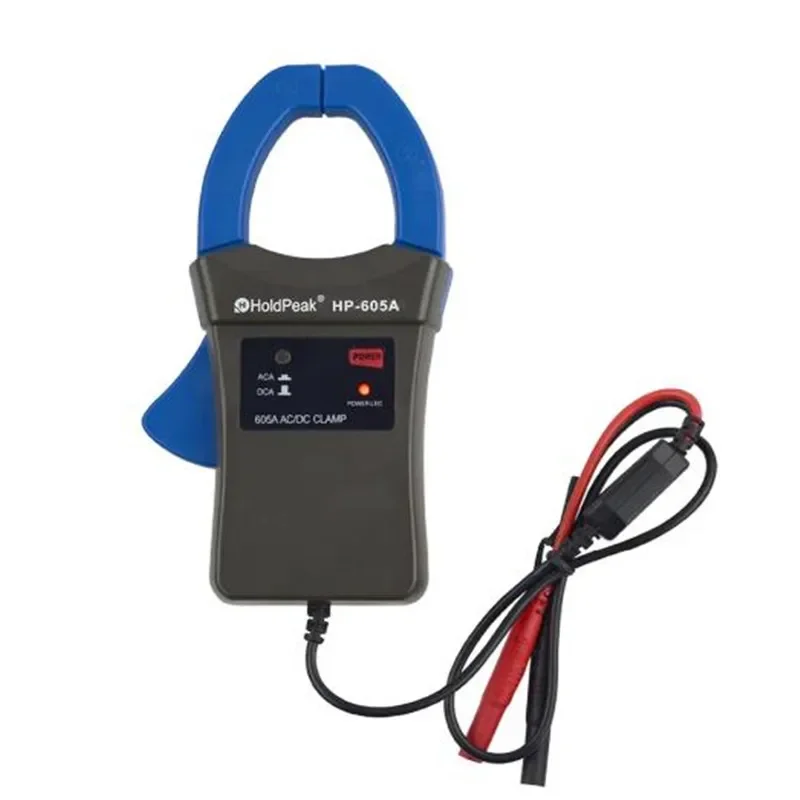 Current Power LED 45mm Jaw caliber HoldPeak Digital Clamp Multimeter for Multimetro HoldPeak HP-605A Clamp Adapter 600A AC/DC