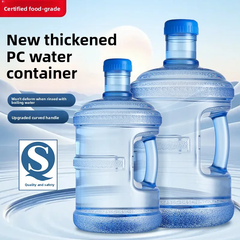 

Food ade Pure Water Emp Plastic Buet Portable Handheld Thiened Drinking hine Water Storage Barrel for Outdoor Camp...