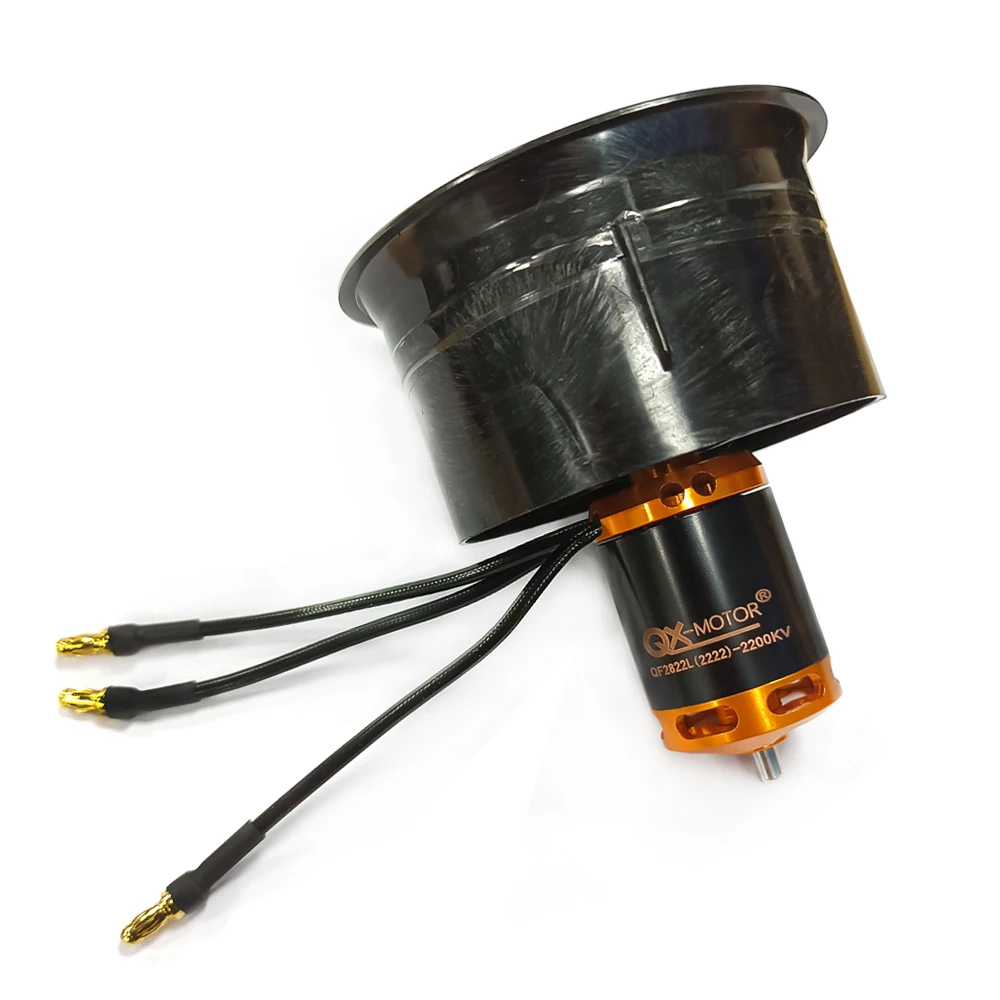 QX-MOTOR 64mm EDF 12 łopatek wentylator kanałowy QF2822 4300KV 3800KV 3500KV 2400KV 2200KV silnik bezszczotkowy