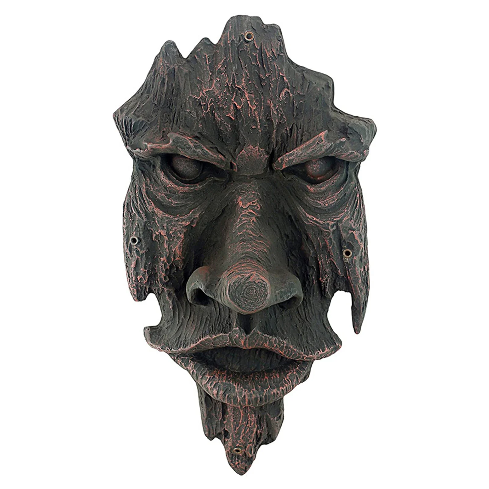 

Greenman Tree Sculpture Resin Facial Features Decoration Garden Decor Creative Props Jardineria Decoration