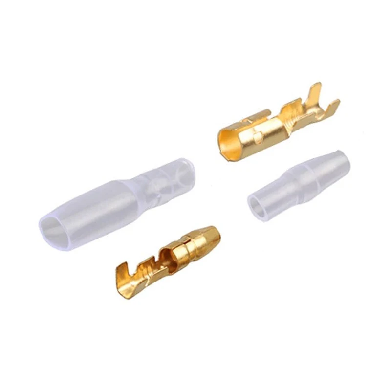 

Bullet 4.0MM Wire Pair Connector Connector Terminal Can Be Pluggable Pair Pair Connector Connector Sheath Four Sets