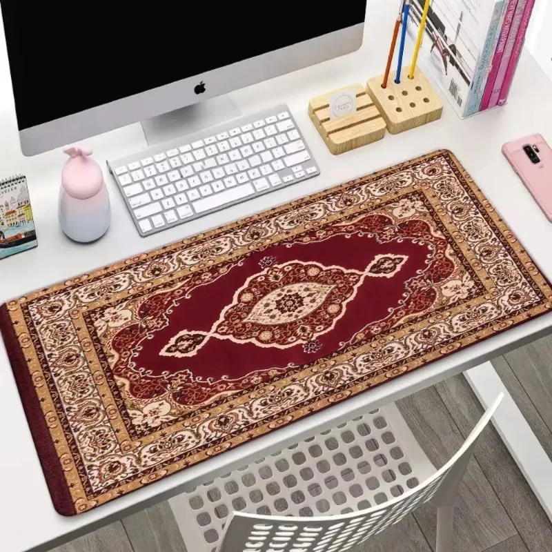 Retro Persian carpet mouse pad XXL rubber non-slip game pad washable office entertainment Extended thick pad multiple models