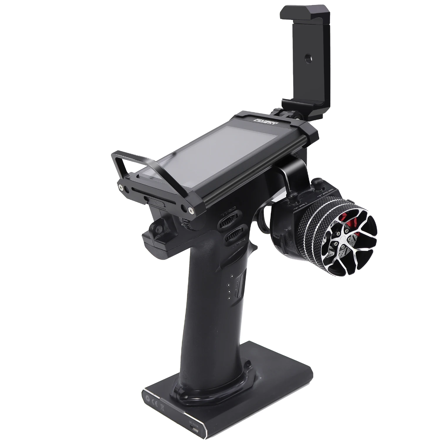 Aluminum Protector Frame Bracket With Phone Mount Holder For Flysky Noble NB4 Pro NB4 Lite NB4+ Radio Transmitter Upgrade Parts