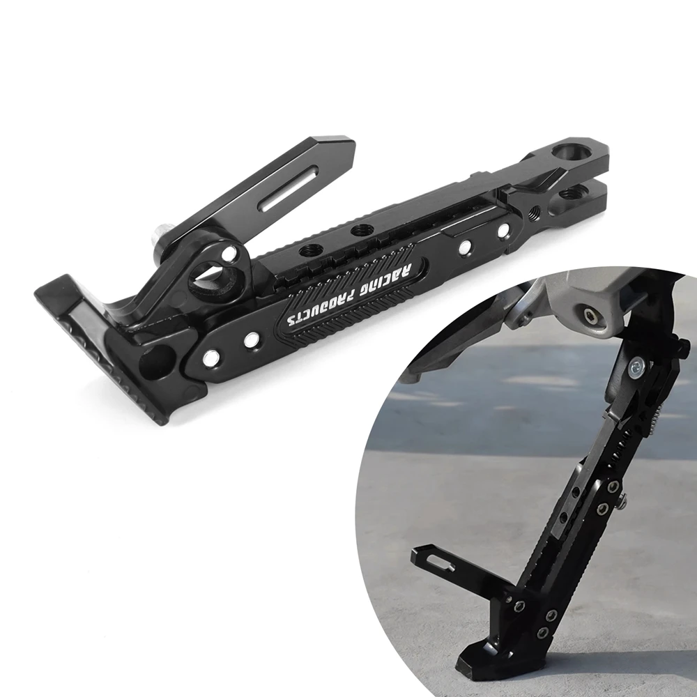 Универсальная подставка для мотоцикла с откидной ножкой кронштейн с боковой ножкой подставка для тяжелого подъема устойчивая рамка для крана