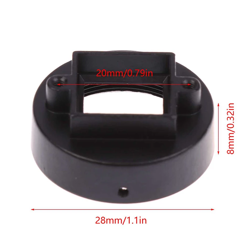 CS Lens Mount CCTV IP Camera Lens Holder Dock CS Metal Large Lens Holder Lens Holder Monitoring Accessories Filter Lens Holder