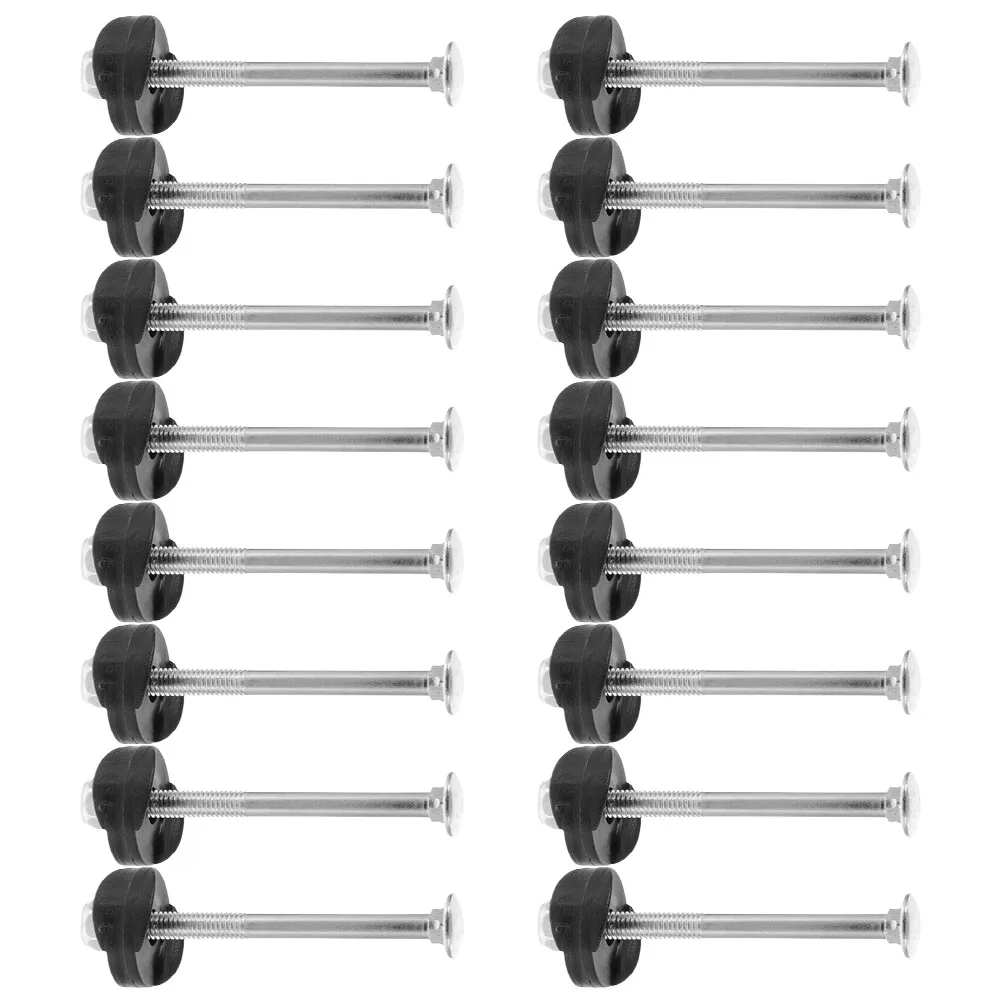

16 set Trampoline Screw Replacement Parts Repair Kit Metal Screws Long for Trampolines Maintenance Fixing Accessories