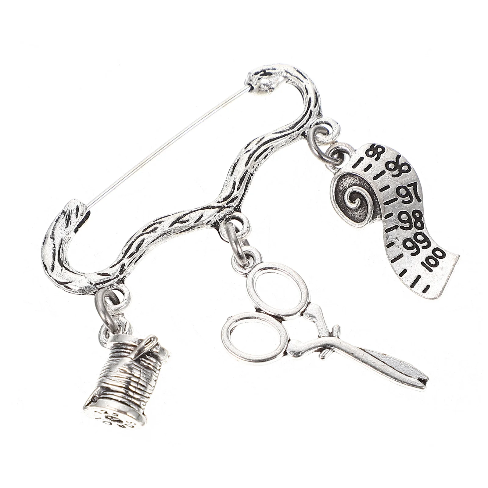 الفولاذ المقاوم للصدأ بروش الإبداعية الإناث دبوس الصدر الملابس ديكور حفلة موسيقية الشتاء الملابس زخرفة فريدة من نوعها الإكسسوارات