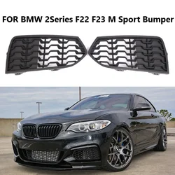 Car Front Lower Bumper Grill Honeycomb Fog Light Grille Cover For BMW 2-Series F22/F23 M Sport 2014 2015 2016 2017 2017 2019