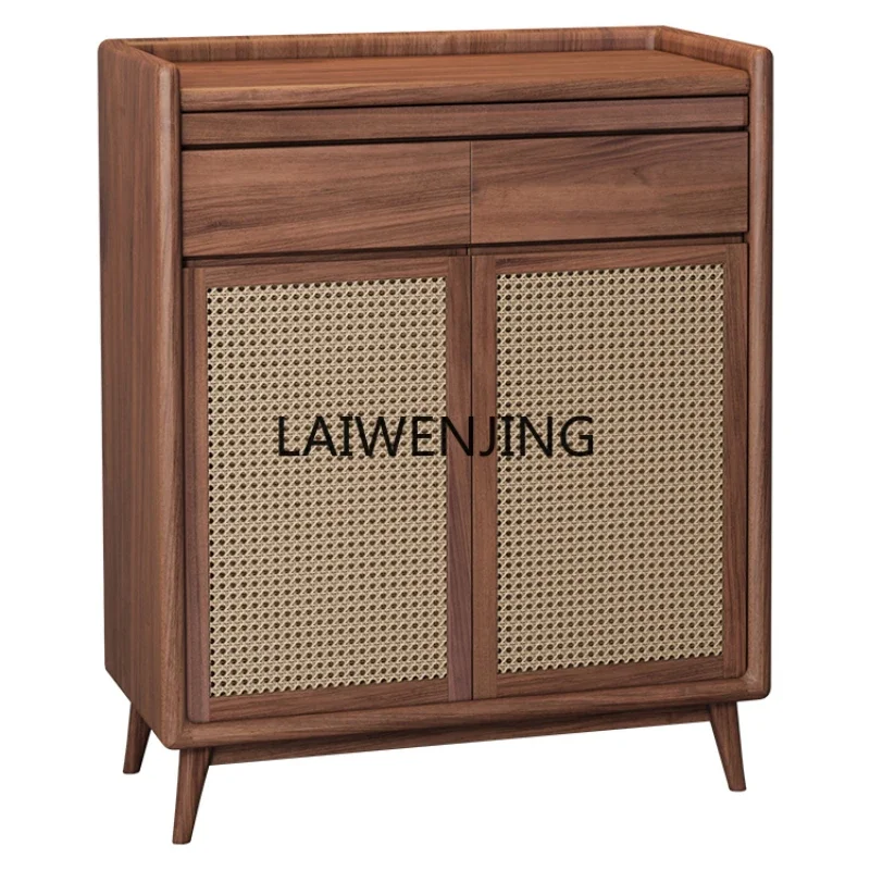 

MJY black walnut solid wood incense case simple Buddha table incense table