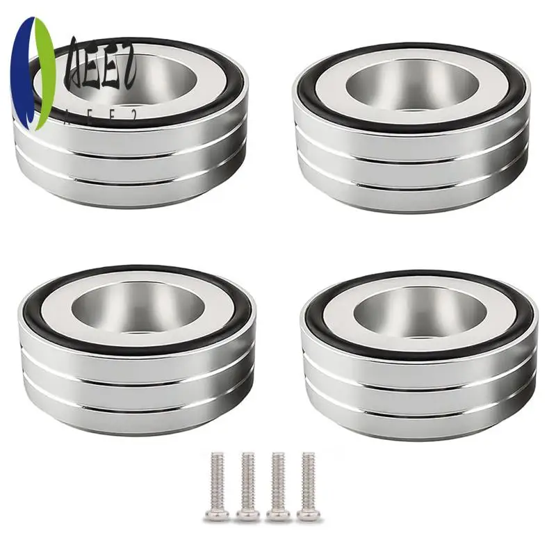 

AEE2-Audio Isolation Feet Aluminum Amplifier Feet 58X22mm Turntable Isolation Pad For Audio,Speakers,Amplifier,DAC