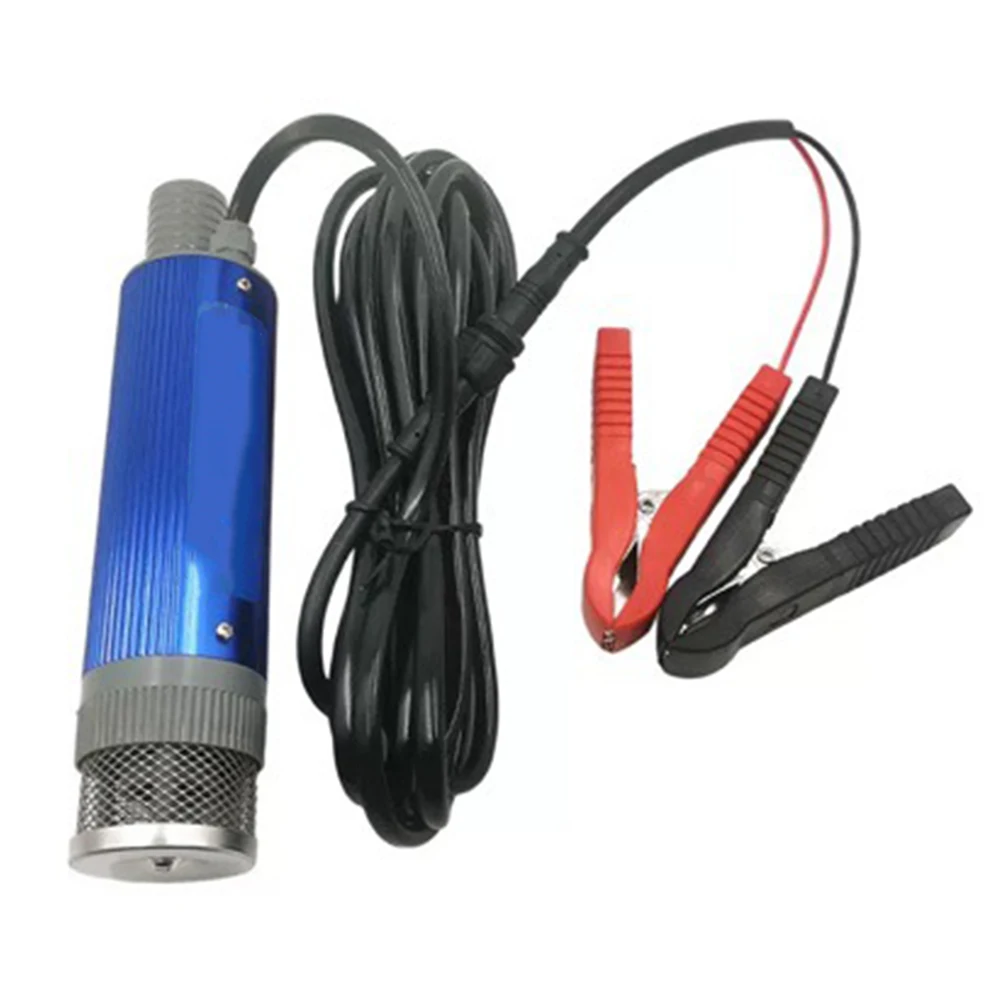For Diesel And Water Portable Oil Pump Lithium Battery Water Pump For Garage Use Blue 2.4 Meter Extended Cable